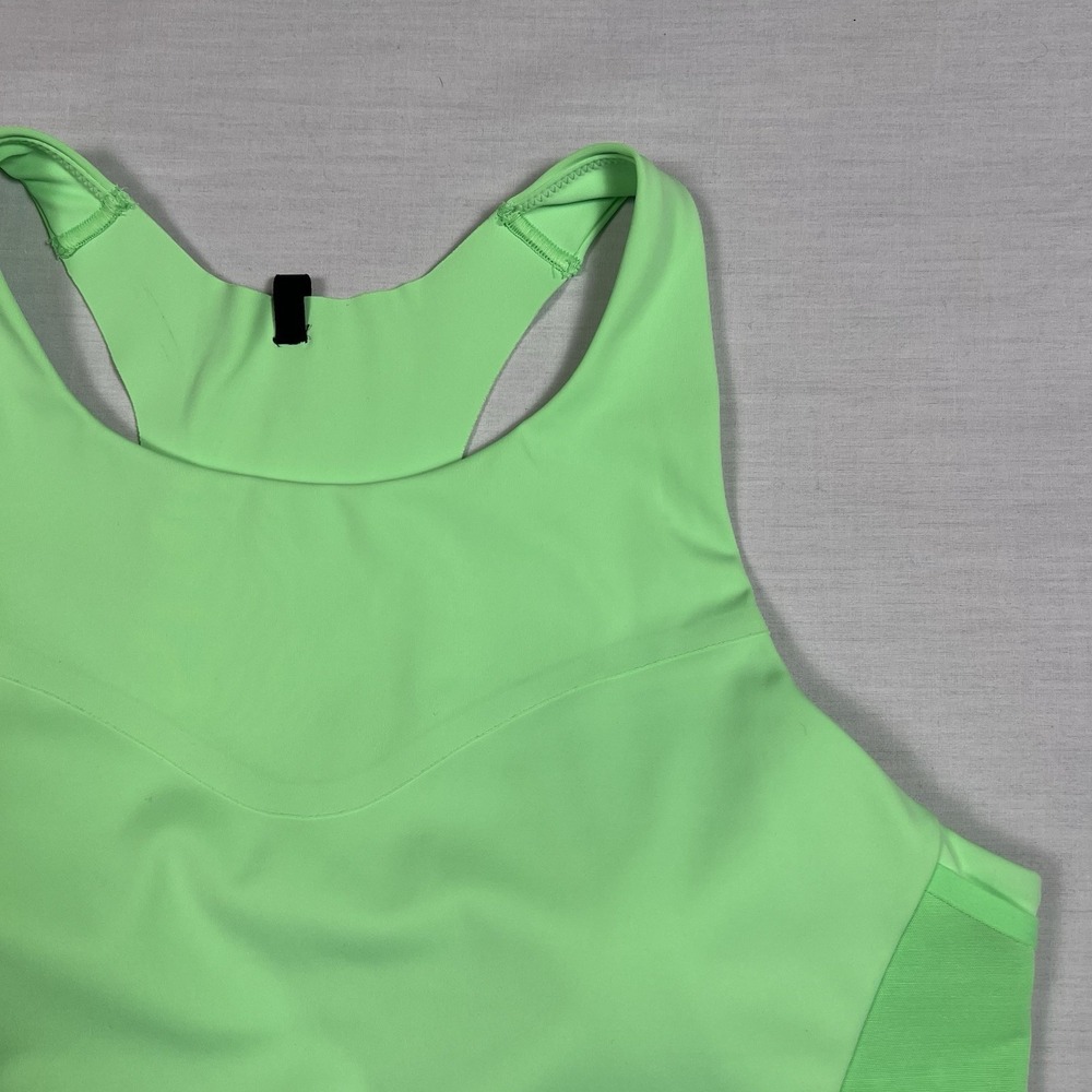 Brooks Women's Drive 3 Pocket Run Bra Size 40 C/D Bright Green Athletic Sports - Picture 4 of 13